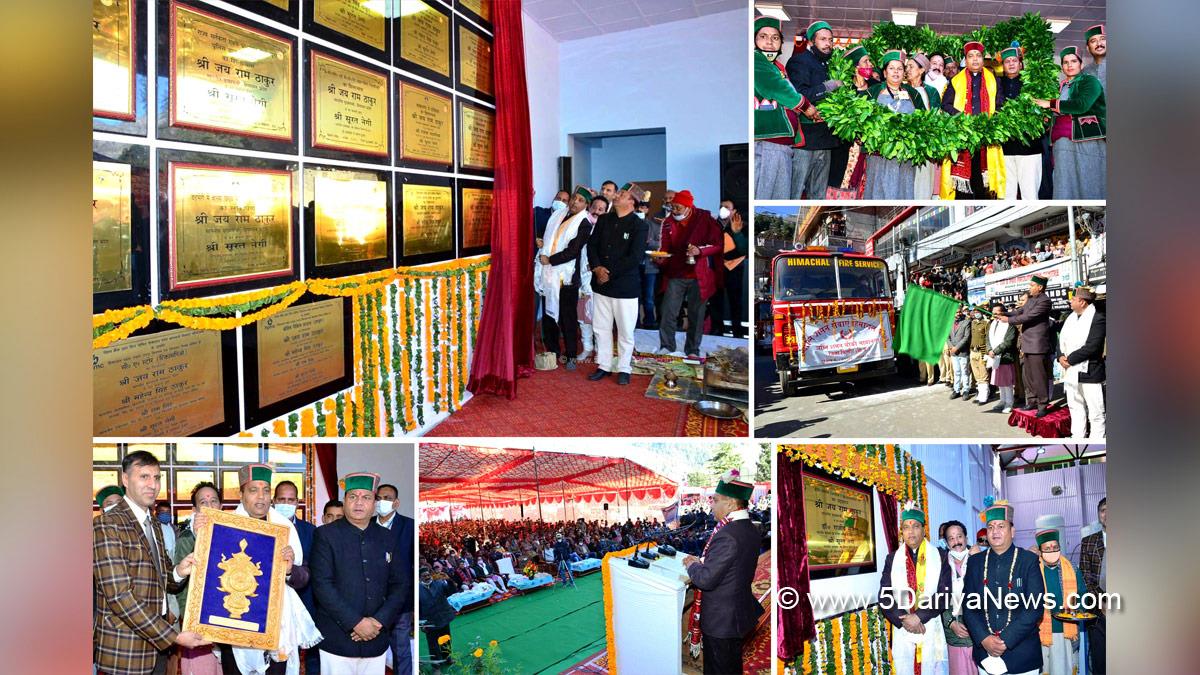 Jai Ram Thakur, Himachal Pradesh, Himachal, Bharatiya Janata Party, BJP, BJP Himachal, Shimla, Chief Minister of Himachal Pradesh, BJP Himachal Pradesh, Kinnaur