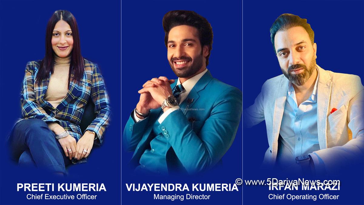Flock Entertainment Pvt. Ltd, OTT, Entertainment, Mumbai, Actress, Actor, Mumbai News, OTT Platforms, Vijayendra Kumeria, Preeti Kumeria, Irfan Marazi
