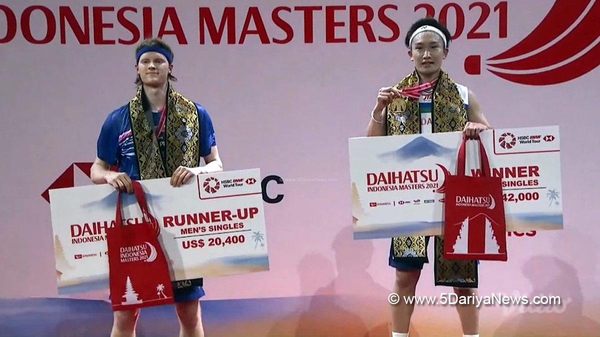 Sports News, Badminton, Japan, Kento Momota, Denmark, Anders Antonsen, Bali, Indonesia