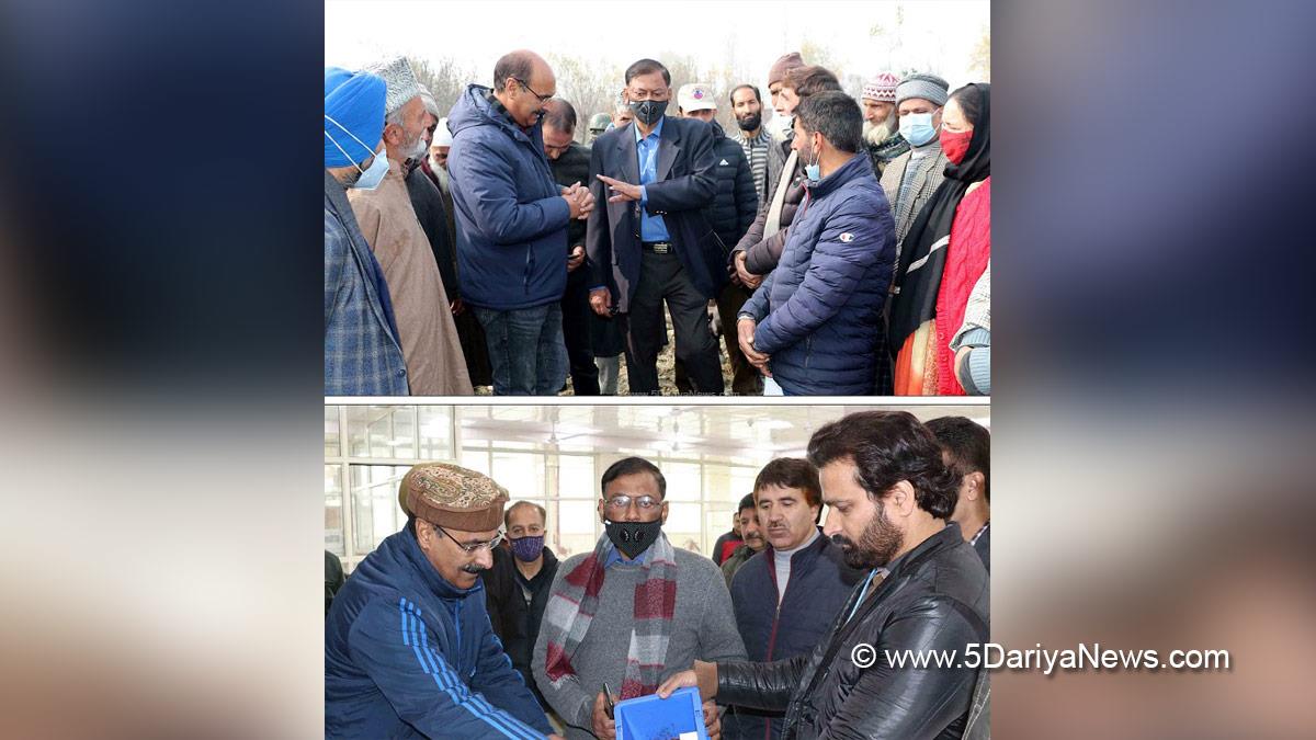 Agriculture, Director Agriculture Kashmir, Chowdhary Mohammad Iqbal, Srinagar, Kashmir, Jammu And Kashmir, Jammu & Kashmir, P K Swain, Tangmarg, Baramulla