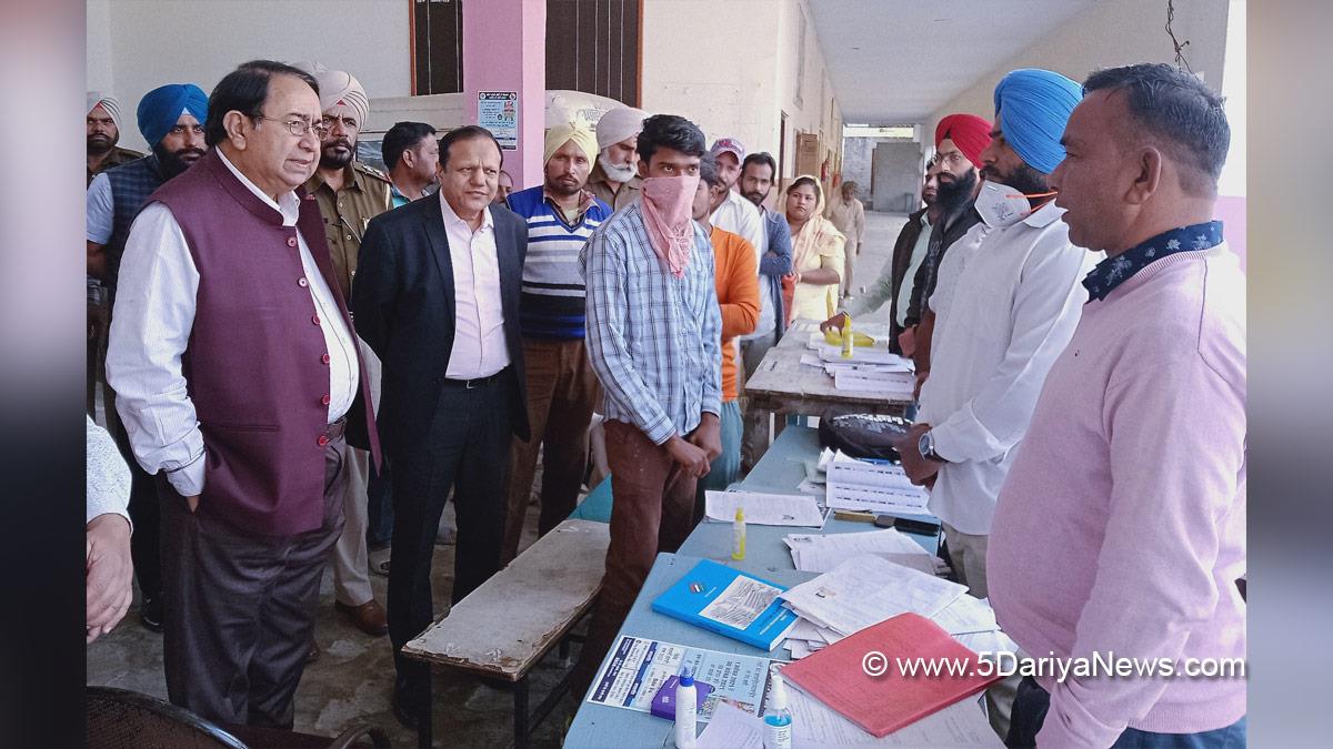 DC Mansa, Deputy Commissioner Mansa, Mohinder Pal, Mansa