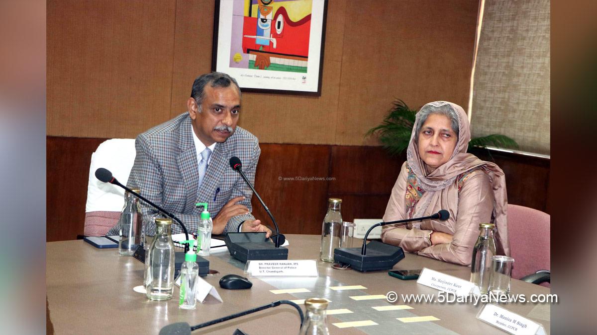 Chandigarh Commission for Protection of Child rights, CCPCR , Harjinder Kaur, Praveer Ranjan
