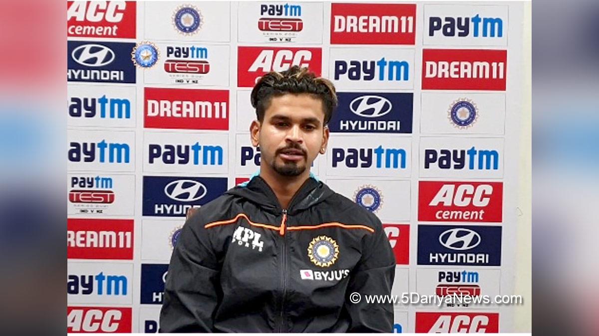 Sports News, Cricket, Cricketer, Player, Bowler, Batsman, India, New Zealand, First Test, Shreyas Iyer, Kanpur