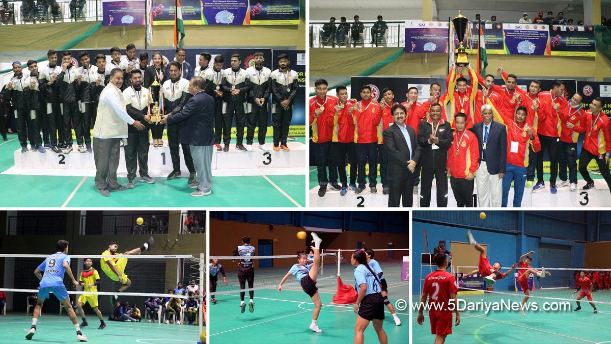 Lovely Professional University, Jalandhar, Phagwara, LPU, LPU Campus, Ashok Mittal, Kick-Volleyball, 31st Senior National Sepak Takraw Championship 2021, Shanti Devi Mittal Indoor Stadium, Sepak Takraw Federation of India