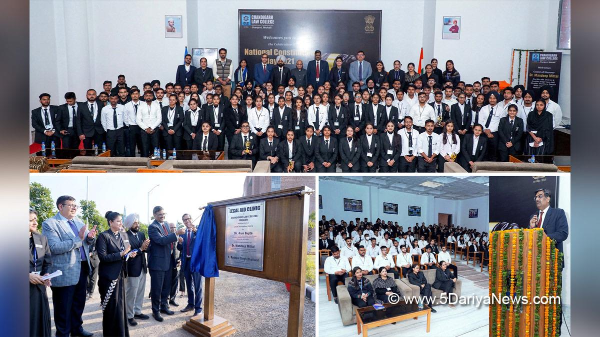 CGC Jhanjeri, Chandigarh Group Of Colleges, Satnam Singh Sandhu, Rashpal Singh Dhaliwal, Jhanjeri, Chandigarh Law College Jhanjeri