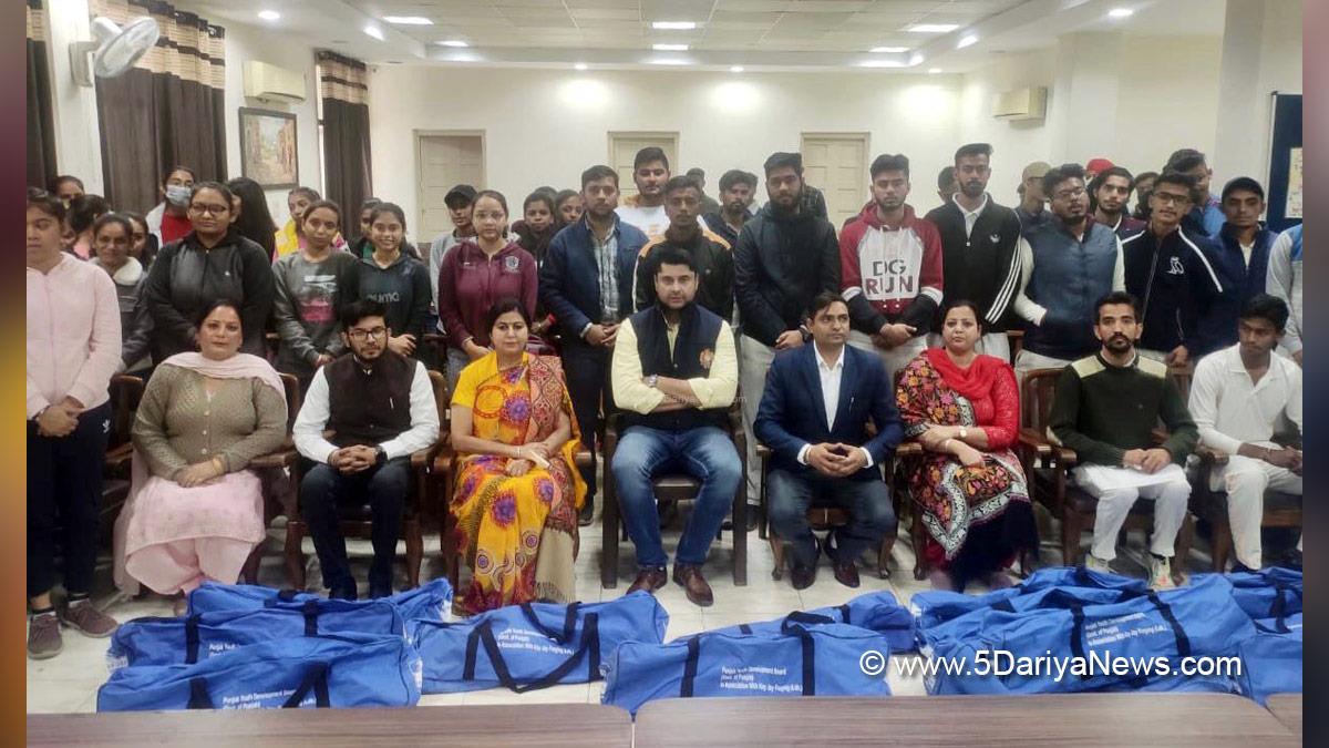 Sukhwinder Singh Bindra, Punjab Youth Development Board,Congress, Chandigarh, Punjab Congress, Government of Punjab, Punjab Government, Punjab, PYDB
