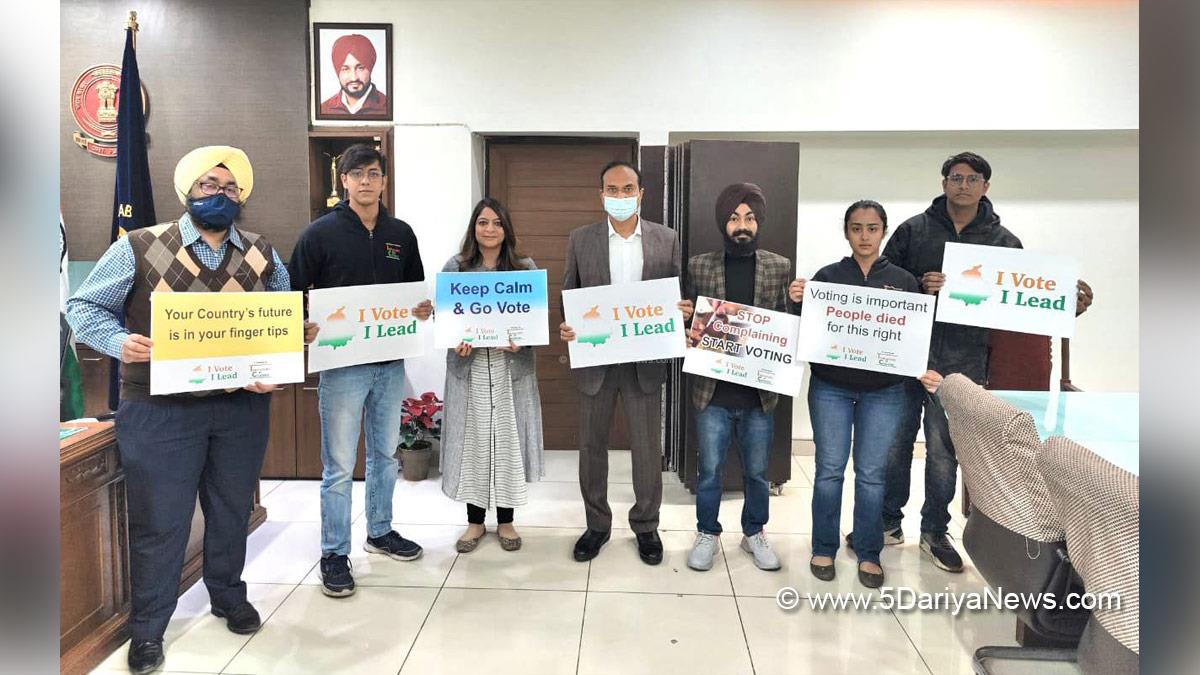 DC Ludhiana, Varinder Kumar Sharma, Deputy Commissioner Ludhiana, I Vote I Lead Campaign, Initiators of Change