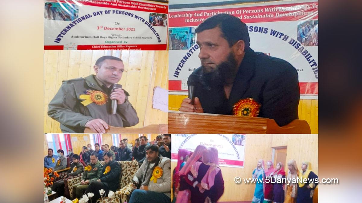 Deputy Commissioner Kupwara, Imam Din, Kupwara, Kashmir, Jammu And Kashmir, Jammu & Kashmir, International Day of Persons with Disabilities