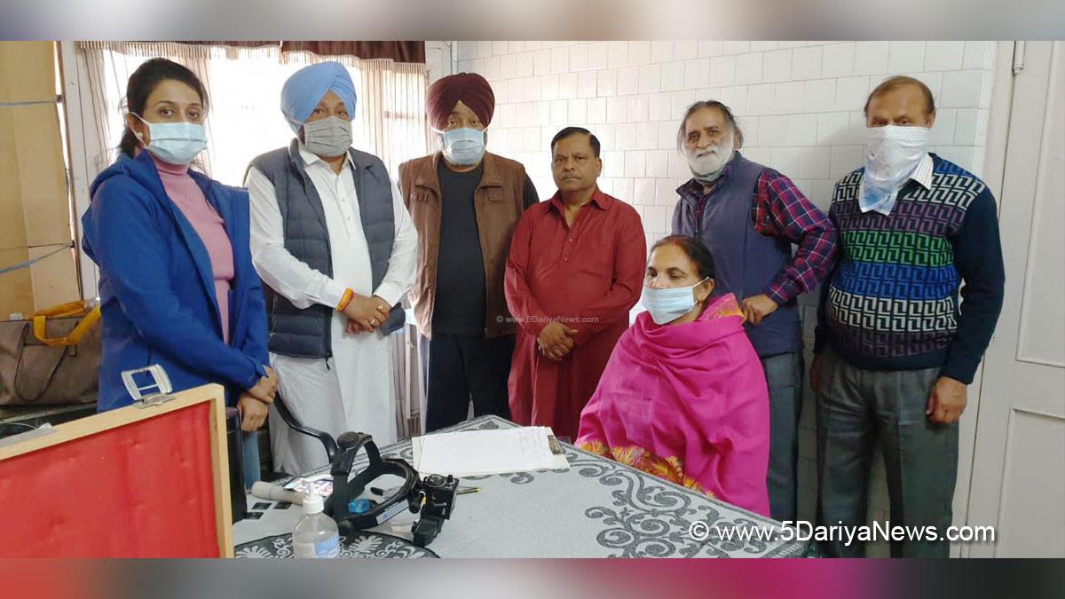 Civil Surgeon Mohali, Health, Mukh Mantri Punjab Motia Mukt, Dr Adarshpal Kaur
