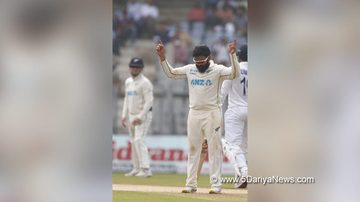 Sports News, Cricket, Cricketer, Player, Bowler, Batsman, Ajaz Patel, IND v NZ, 10 wickets, Mumbai