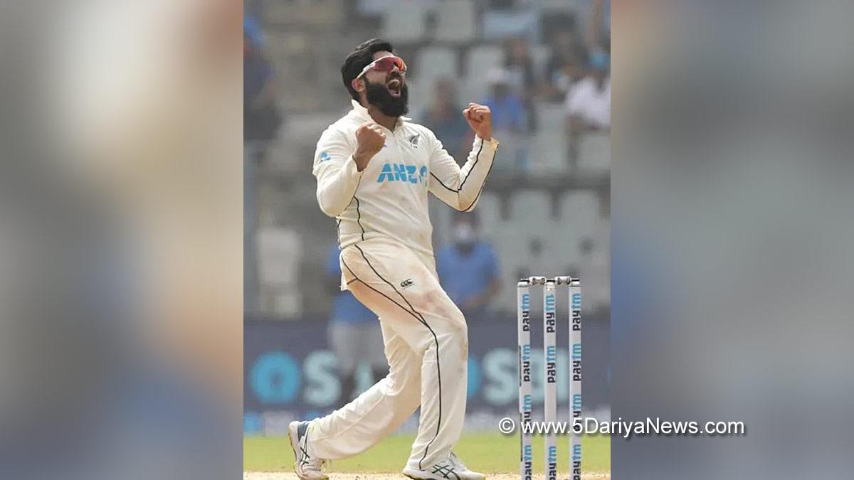 Sports News, Cricket, Cricketer, Player, Bowler, Batsman, Ajaz Patel, IND v NZ