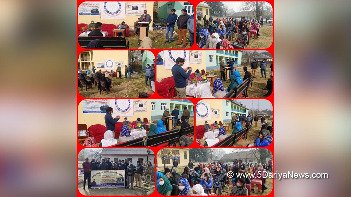 International Day of Persons with Disabilities, Shopian, Kashmir, Jammu And Kashmir, Jammu & Kashmir