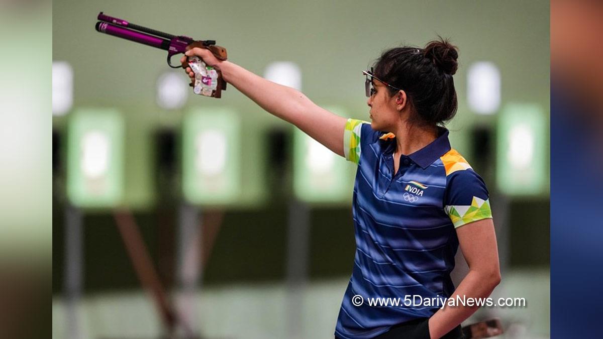 Sports News, Manu Bhaker, New Delhi, Air Pistol, National Shooting Championship, Shooting
