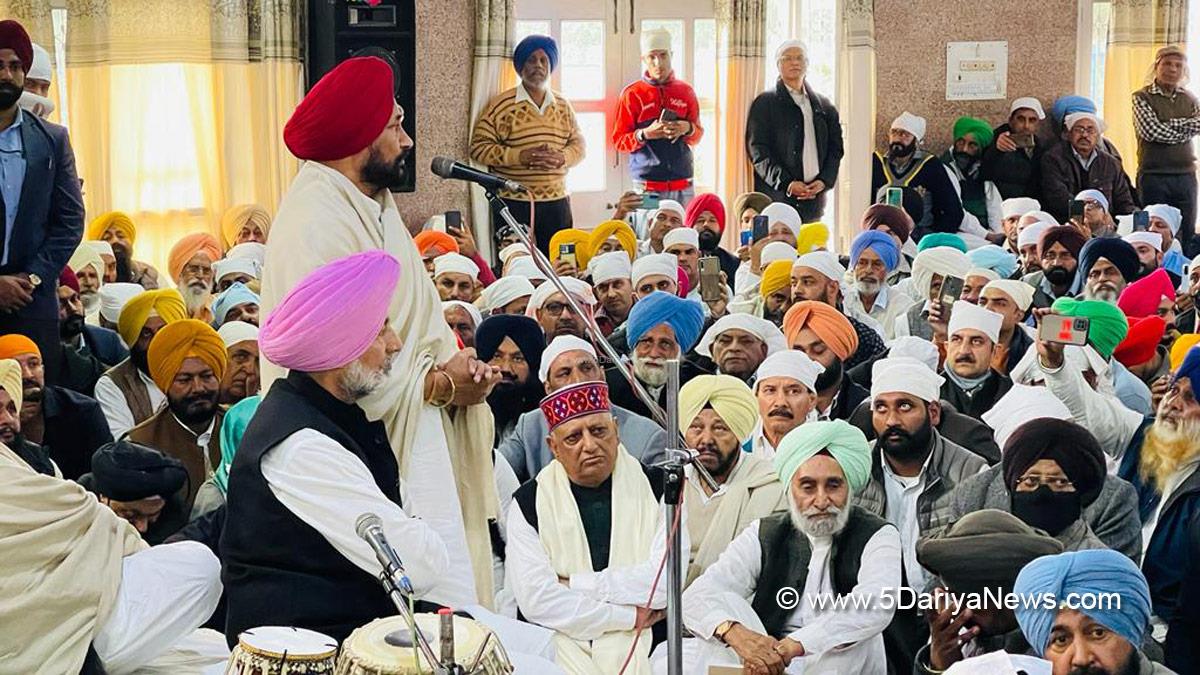 Charanjit Singh Channi, Punjab Pradesh Congress Committee, Congress, Punjab Congress, Government of Punjab, Punjab Government, Punjab, Chief Minister Of Punjab, Rana K.P. Singh, Rana Kanwarpal Singh, Roonagar