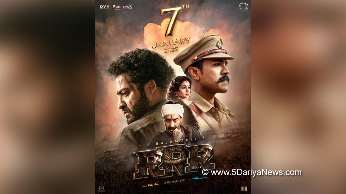 Tollywood, Entertainment, Mumbai, Actor, Cinema, RRR, S.S. Rajamouli, Jr NTR, Ram Charan, Ajay Devgn, Alia Bhatt, Shriya Saran