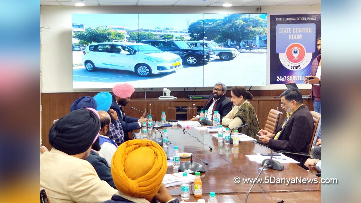 Chief Electoral Officer Punjab,  Dr S Karuna Raju, ECI, SVEEP, Election Commission of India, Punjab Chief Electoral Officer