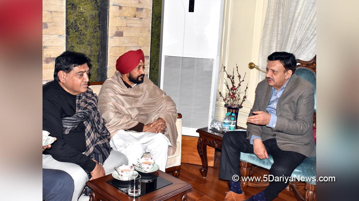 Charanjit Singh Channi, Punjab Pradesh Congress Committee, Congress, Punjab Congress, Government of Punjab, Punjab Government, Punjab, Chief Minister Of Punjab, Hoshiarpur, LD Mittal, Sunder Sham Arora