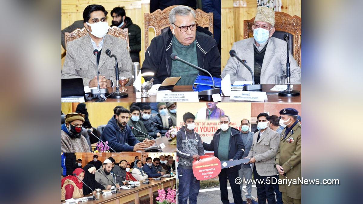 Farooq Ahmad Khan, Advisor, Advisor to Lieutenant Governor, Deputy Commissioner Bandipora, Dr Owais Ahmad, Bandipora, Kashmir, Jammu And Kashmir, Jammu & Kashmir, Mumkin Scheme
