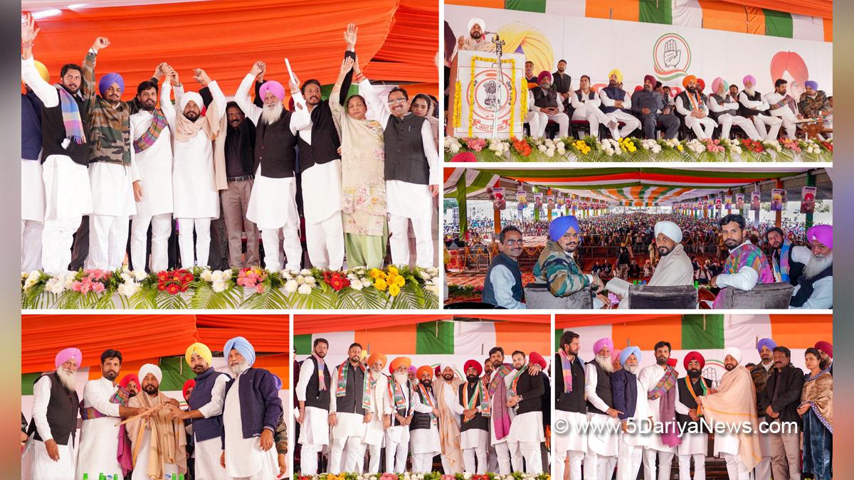 Charanjit Singh Channi, Punjab Pradesh Congress Committee, Congress, Punjab Congress, Government of Punjab, Punjab Government, Punjab, Chief Minister Of Punjab,  Mansa, Bikram Mofar, Amarinder Singh Raja Warring