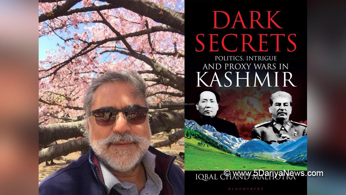 Book, Iqbal Chand Malhotra, Dark Secrets, Jammu, Kashmir, Jammu And Kashmir, Jammu & Kashmir