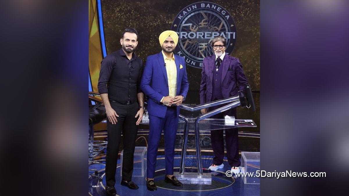 TV, Television, Entertainment, Mumbai, Actor, Actress, Mumbai News, Harbhajan Singh, Irfan Pathan, Kaun Banega Crorepati 13, Sony Entertainment Television, KBC 13, Amitabh Bachchan