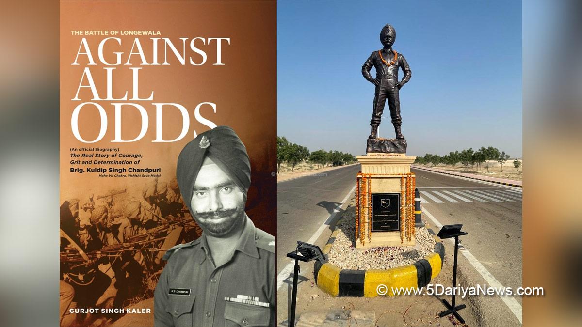Against All Odds, Book, Brigadier Kuldip Singh Chandpuri, Indian Army, 23rd Alpha Company, Laungewala, Longewala, Rajasthan, Gurjot Singh Kaler