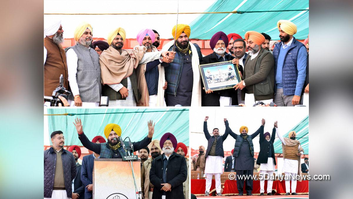Navjot Singh Sidhu, Congress, Chandigarh, Punjab Congress, Dr Amar Singh, Dr. Amar Singh, Gurkirat Singh Kotli