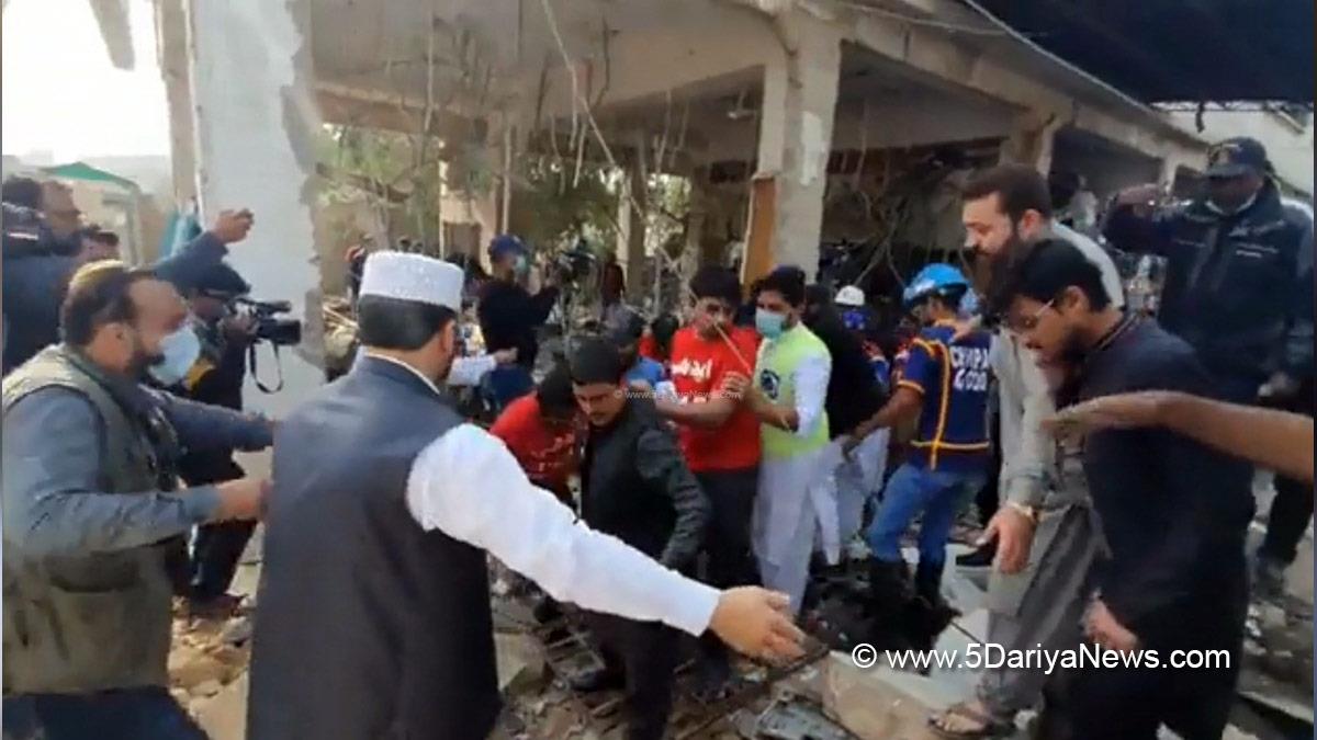 Hadsa World, Karachi, Explosion