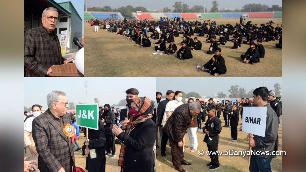 Farooq Ahmad Khan, Advisor, Advisor to Lieutenant Governor, Jammu, Kashmir, Jammu And Kashmir, Jammu & Kashmir, 27th National Thang-Ta Championship