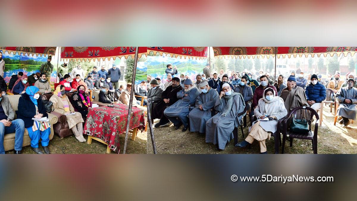 District Development Council Chairperson Ganderbal, Nuzhat Ishfaq, Kashmir, Jammu And Kashmir, Jammu & Kashmir, NTPHC Shuhama