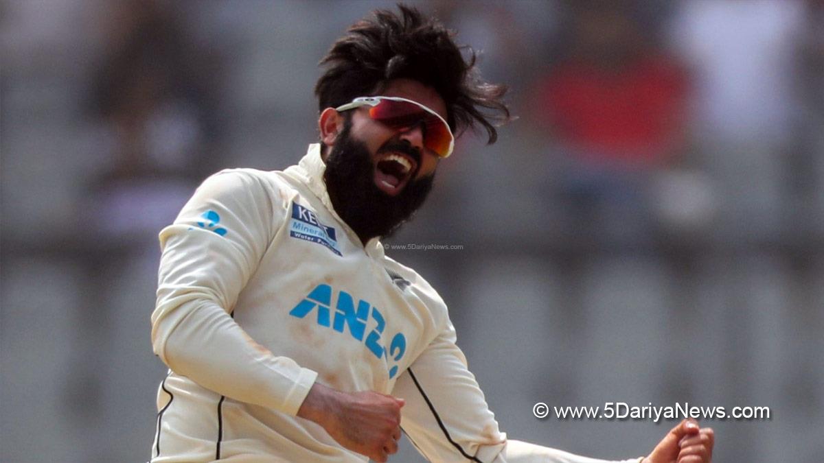 Sports News, Cricket, Cricketer, Player, Bowler, Ajaz Patel, New Zealand