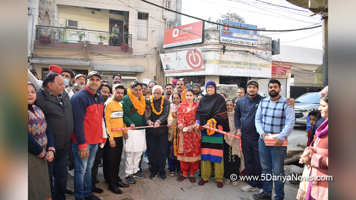 Sunder Sham Arora, Punjab Pradesh Congress Committee, Congress, Chandigarh, Punjab Congress, Government of Punjab, Punjab Government, Punjab, Hoshiarpur