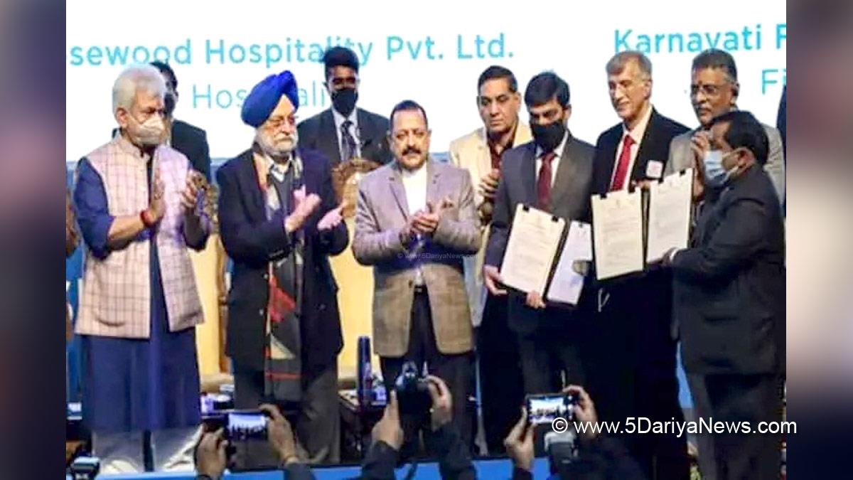 Dr Jitendra Singh, Dr. Jitendra Singh, Bharatiya Janata Party, BJP, DoNER, Development of North Eastern Region, ASEAN, Hardeep Singh Puri, BJP, Bharatiya Janata Party, Manoj Sinha, Lieutenant Governor J&K, Raj Bhavan, Jammu, Srinagar, Kashmir, Jammu And Kashmir, Jammu & Kashmir