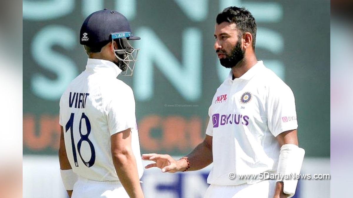 Sports News, Cricket, Cricketer, Player, Bowler, Batsman, Indian, Virat Kohli and Cheteshwar Pujara, South Africa