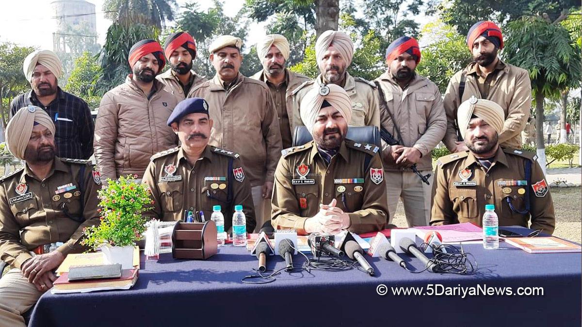 Crime News Punjab, Punjab Police, Police, Crime News, Kapurthala Police, Kapurthala