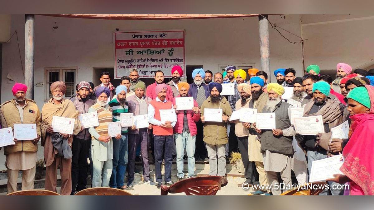 DC Mansa, Deputy Commissioner Mansa, Mohinder Pal, Mansa