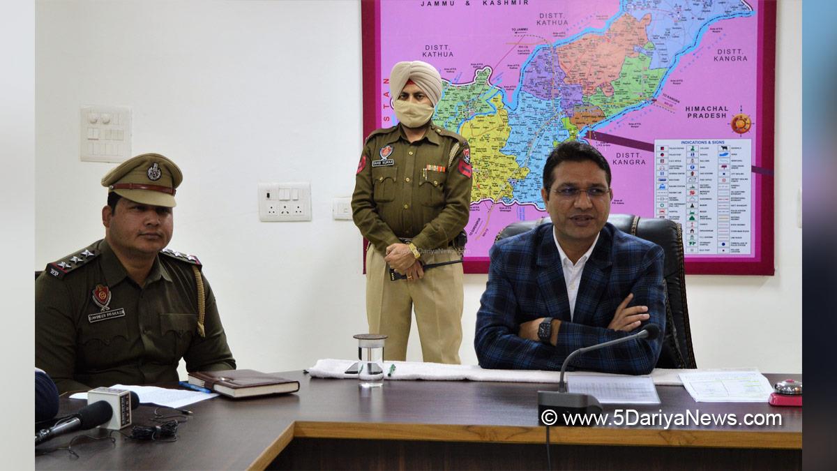 Crime News Punjab, Punjab Police, Police, Crime News, Pathankot Police, Pathankot