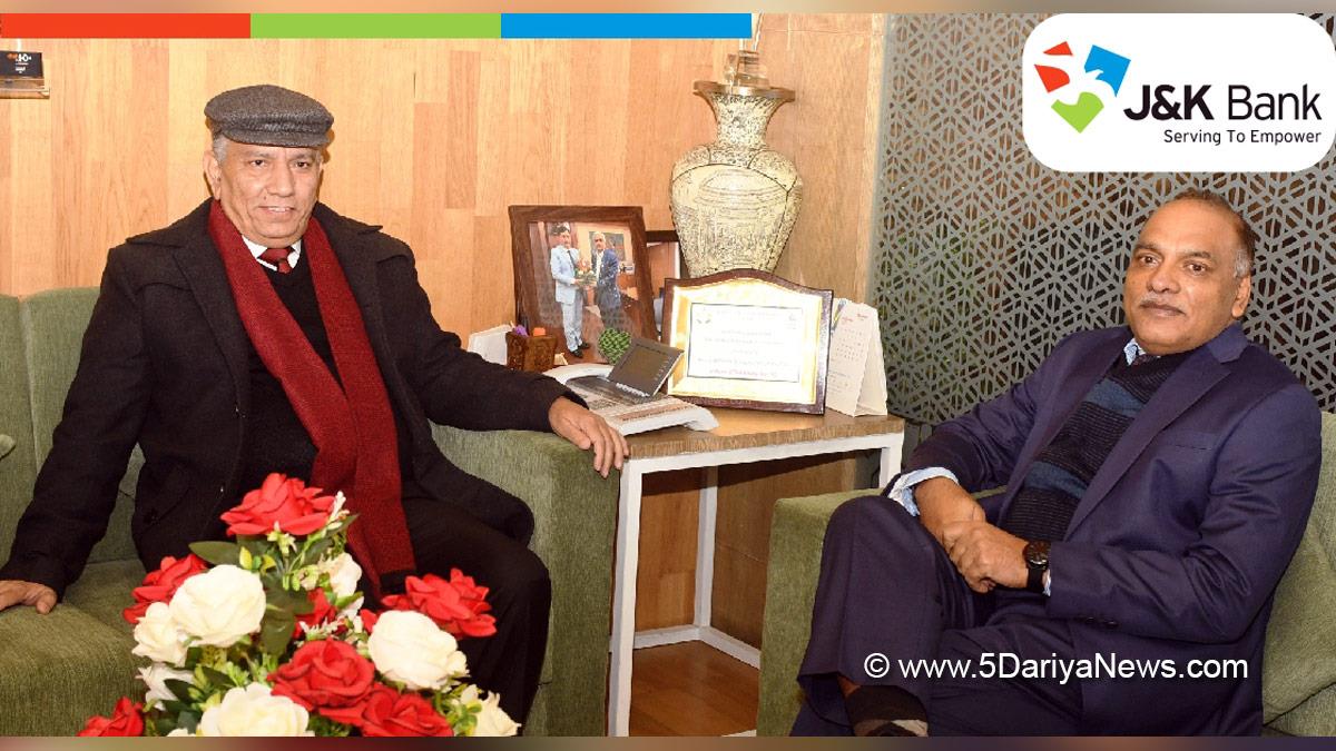 Baldev Prakash, Srinagar, Kashmir, Jammu And Kashmir, Jammu & Kashmir, J&K Bank