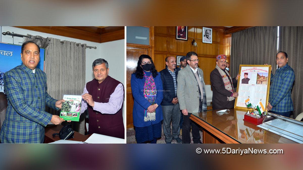 Jai Ram Thakur, Himachal Pradesh, Himachal, Bharatiya Janata Party, BJP, BJP Himachal, Shimla, Chief Minister of Himachal Pradesh, BJP Himachal Pradesh, HIMFED, Himachal Pradesh State Co-operative Marketing and Consumers Federation Ltd., Ganesh Dutt
