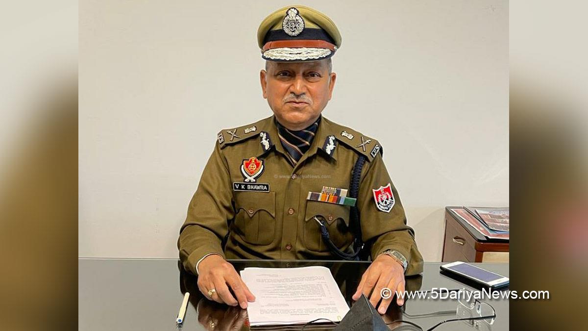 Viresh Kumar Bhawra assumes charge as Director General of Police Punjab