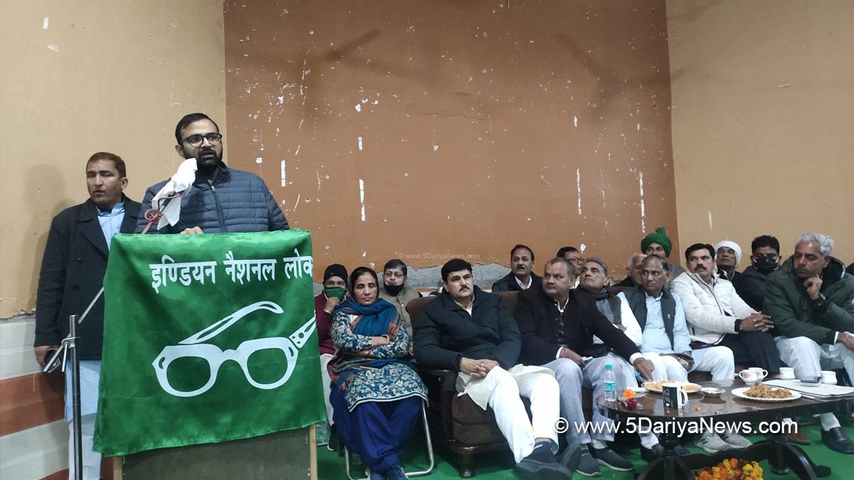 Karan Singh Chautala, Indian National Lok Dal, Haryana, INLD, Jind