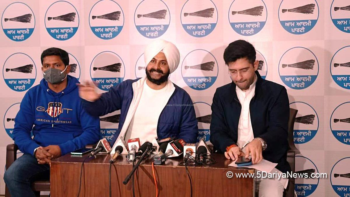 Jarnail Singh, Raghav Chadha, AAP, Aam Aadmi Party, AAP Punjab