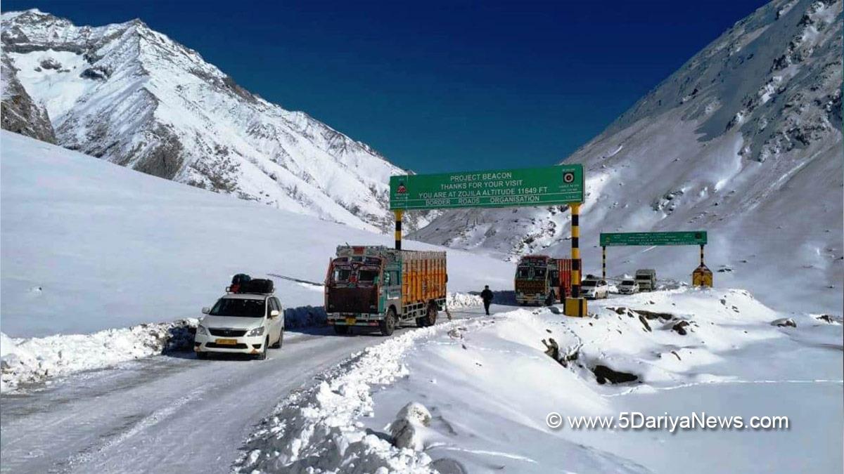 Zojila Pass, Ladakh region, Srinagar, Kashmir, Jammu And Kashmir, Jammu & Kashmir, Border Roads Organisation