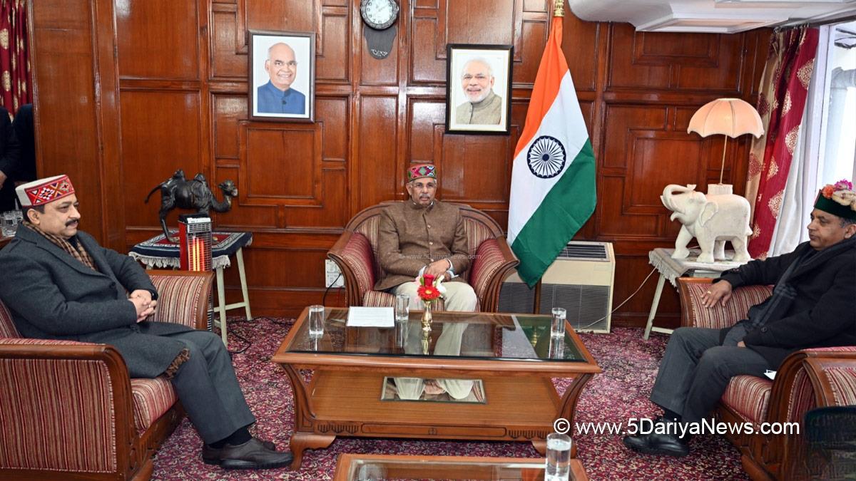 Jai Ram Thakur, Himachal Pradesh, Himachal, Bharatiya Janata Party, BJP, BJP Himachal, Shimla, Chief Minister of Himachal Pradesh, BJP Himachal Pradesh, Suresh Kashyap, Rajendra Vishwanath Arlekar, Trilok Jamwal