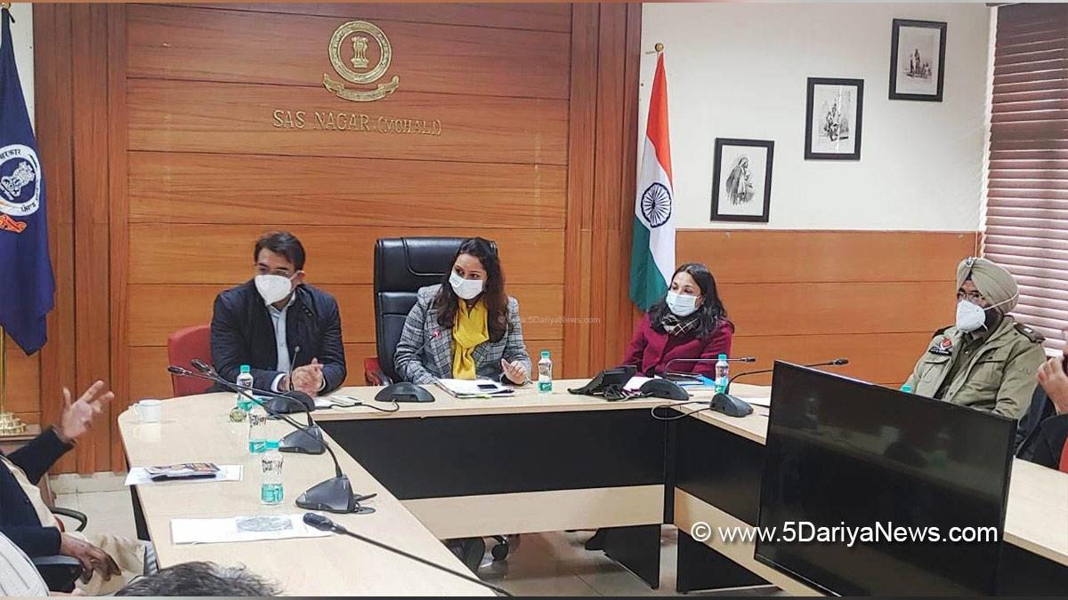 DC Mohali, Isha Kalia, Deputy Commissioner Mohali, S.A.S. Nagar, S.A.S. Nagar Mohali, Mohali, Sahibzada Ajit Singh Nagar