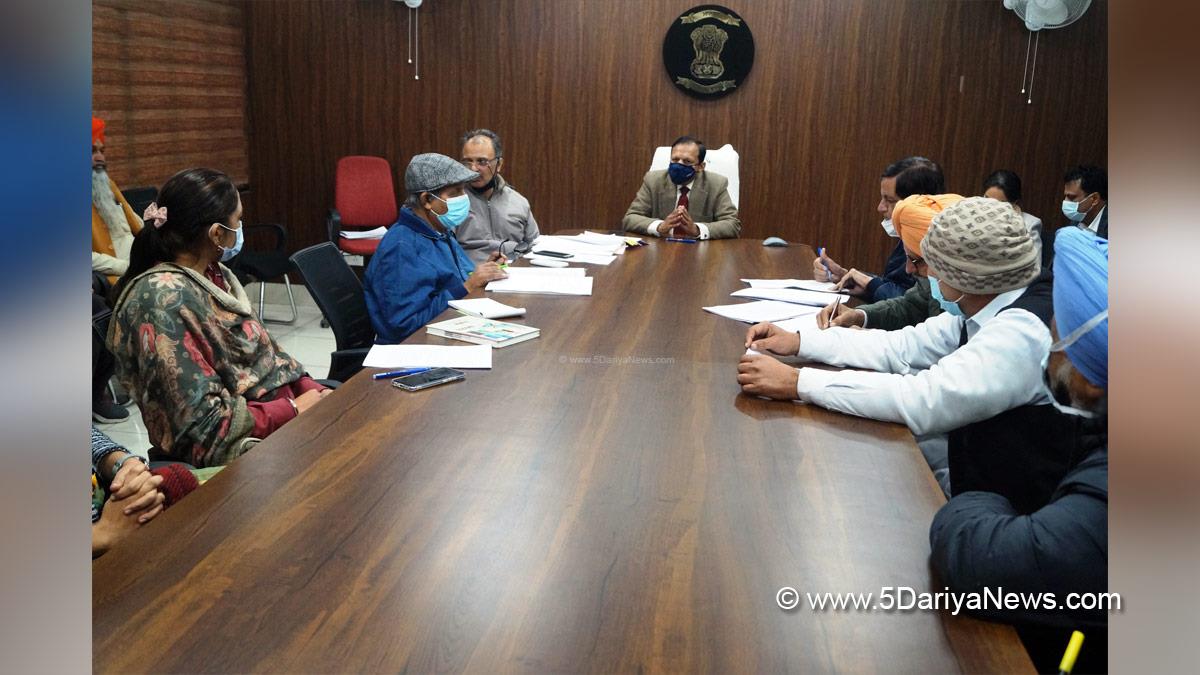 DC Mansa, Deputy Commissioner Mansa, Mohinder Pal, Mansa