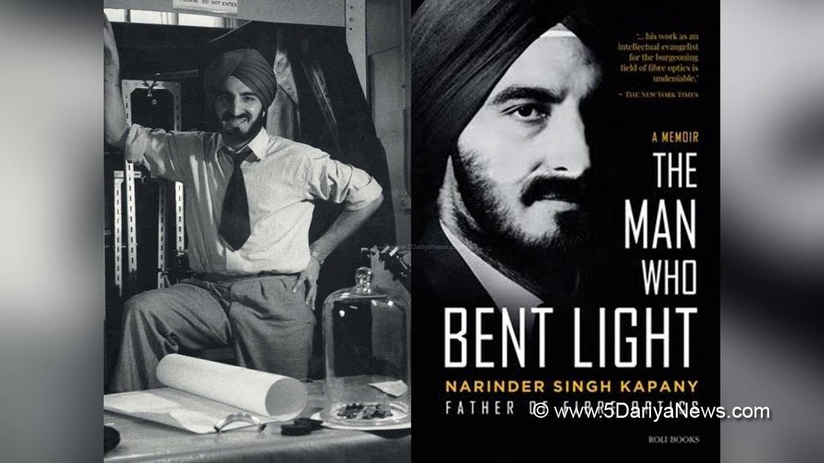 Book, New Delhi, Father of Fibre Optics, Unsung Heroes of the 20th Century, Narinder Kapany