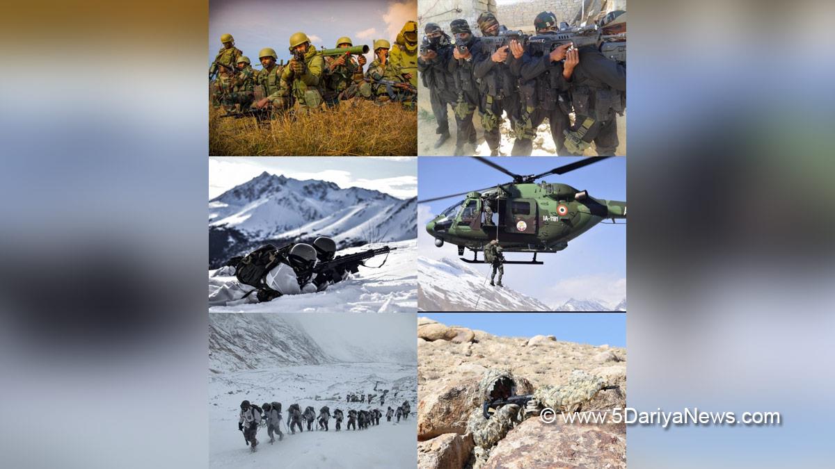 Military, Army Day, Army, Indian Army, Admiral R Hari Kumar, Air Chief Marshal V.R. Chaudhari, General Manoj Mukund Naravane