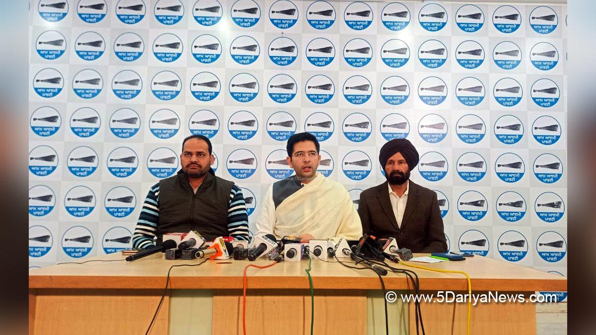 Raghav Chadha, AAP, Aam Aadmi Party, Aam Aadmi Party Punjab, AAP Punjab 