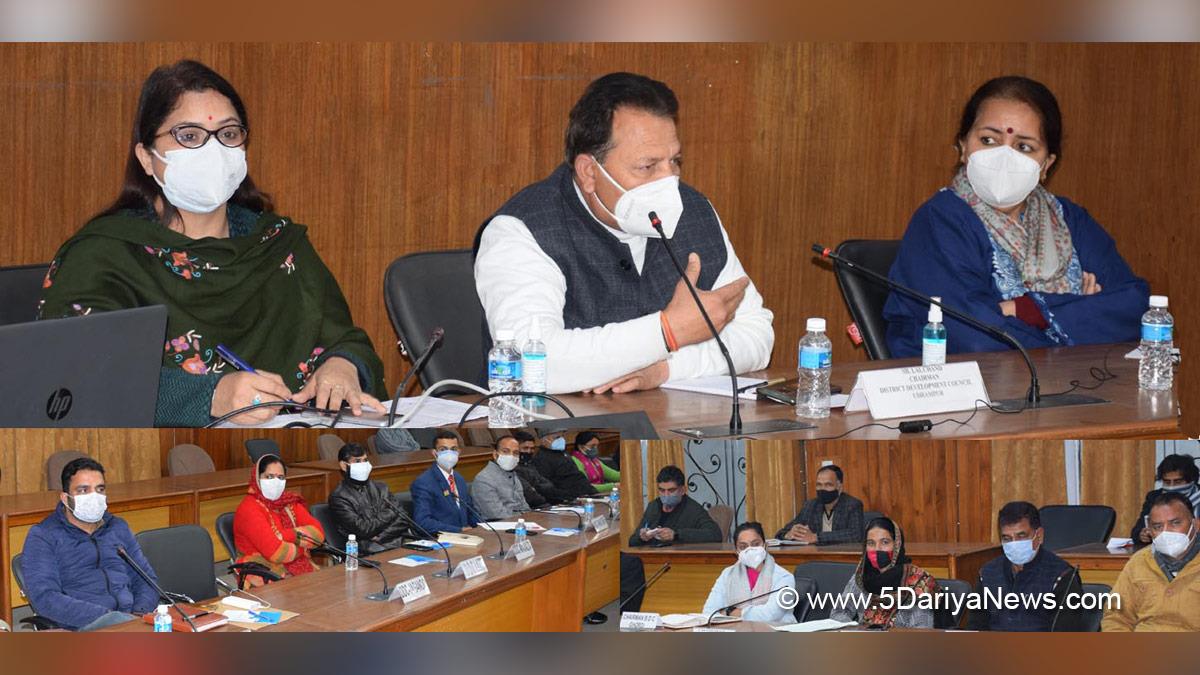 DDC Udhampur, District Development Commissioner Udhampur, Indu Kanwal Chib, Udhampur, Kashmir, Jammu And Kashmir, Jammu & Kashmir, Juhi Manhas Pathania